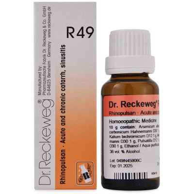 Dr. Reckeweg R49-Sinus Drops (Rhinopulsan) (22ml)