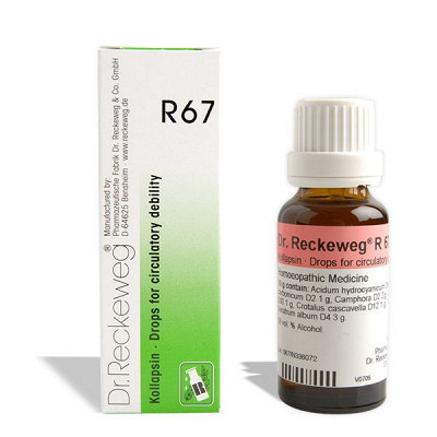 Dr. Reckeweg R67-Heart Circulatory Debility Drops